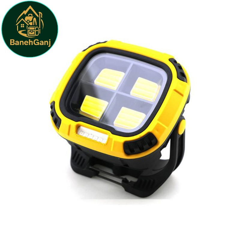 چراغ پروژکتور شارژی مدل W894-1 پاوربانک شو