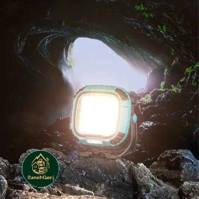 چراغ پروژکتور شارژی مدل W894-1 پاوربانک شو