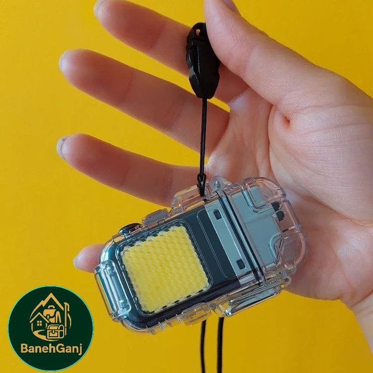 فندک شارژی COB کمپی مدل Flashlight-190