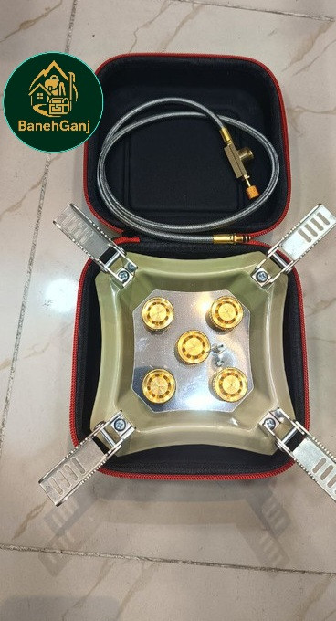 اجاق گاز سفری ۵ شعله مورانو TAKU MURANO