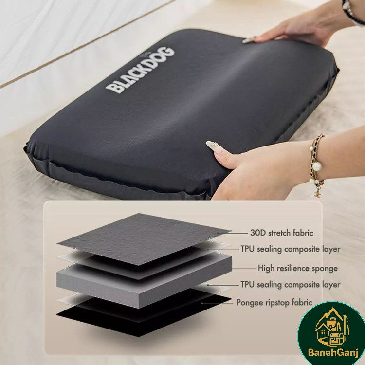 بالش بادی اتوماتیک فومی بلک داگ مدل BD-CQZ001