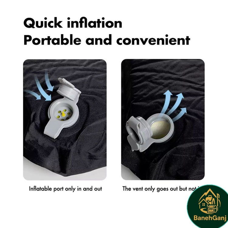 بالش بادی اتوماتیک فومی بلک داگ مدل BD-CQZ001
