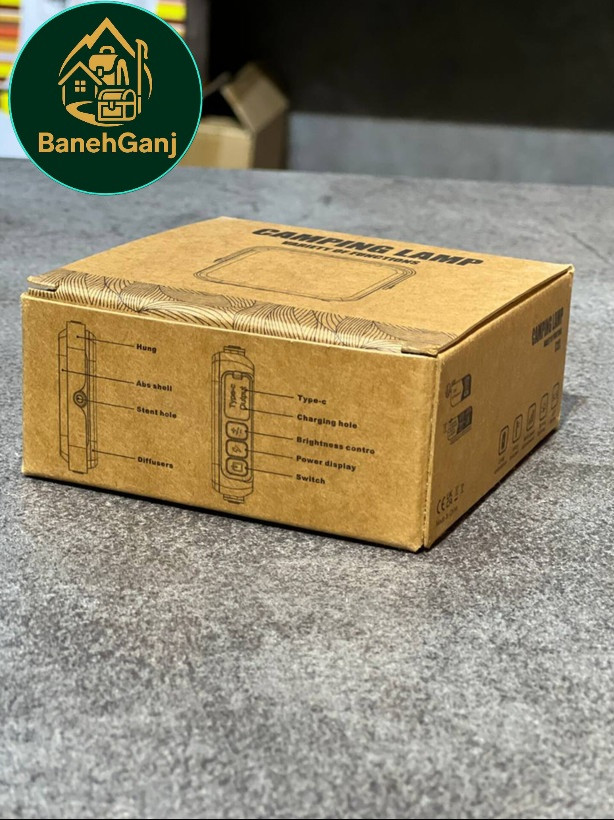 چراغ کمپینگ و چادر اسمال سان مدل C12L پاوربانک دار