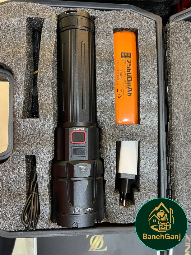 چراغ قوه زوم دار اسمال سان مدل ZY-T266
