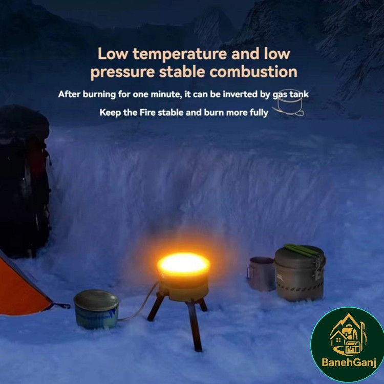 اجاق راکتور BRS مدل BRS-TS19 با دیگ جمعآوری حرارت