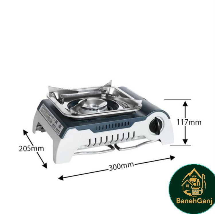اجاق گاز کمپینگ پایه دار بی آر اس BRS مدل BRS-K001