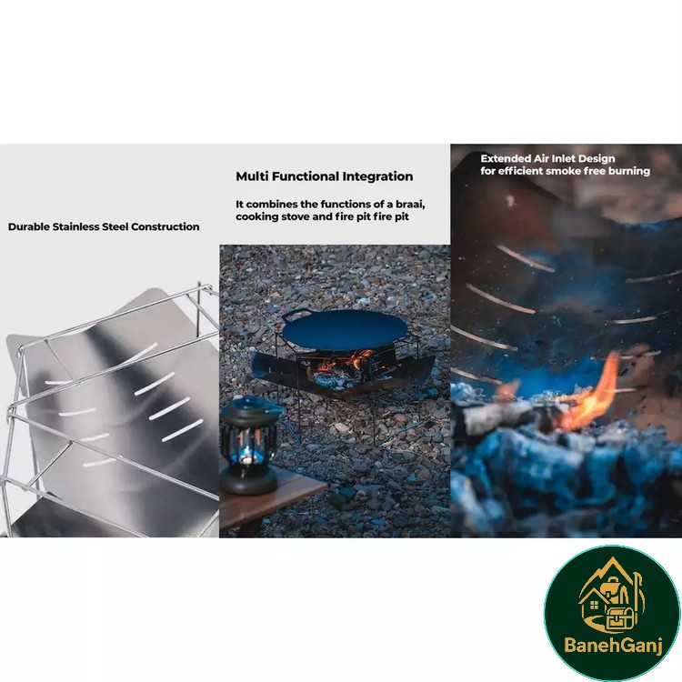 اجاق هیزمی تاشو چانوداگ مدل FX-9188