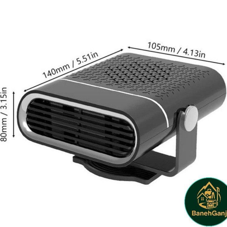 بخاری فندکی خودرو 150 وات مدل LY-120