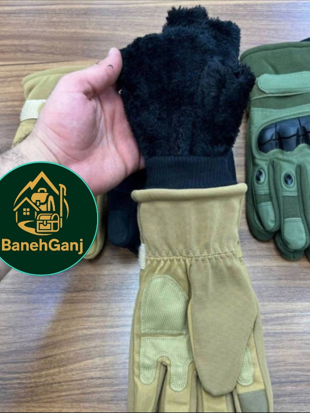 دستکش تاکتیکال اوکلی دو پوش مدل Okley 003