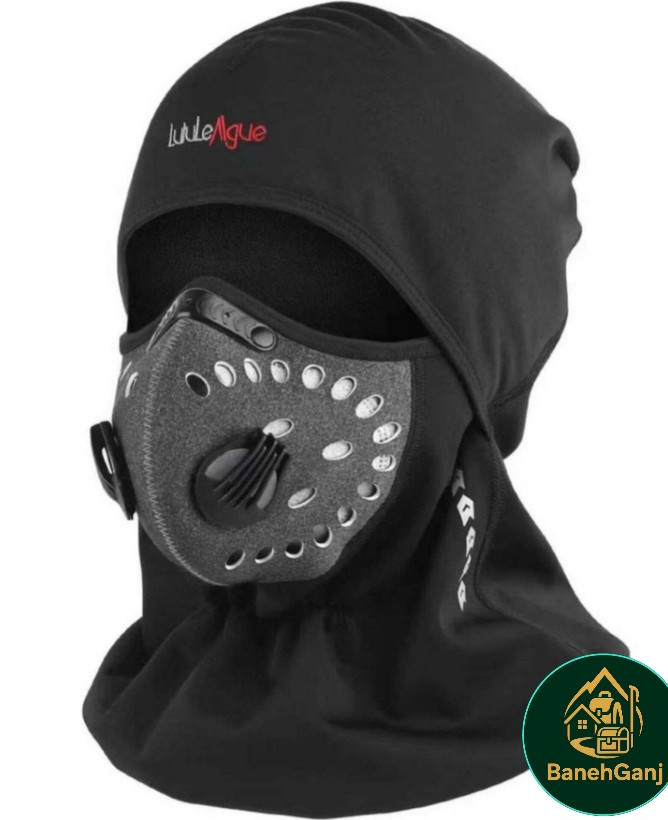 کلاه و ماسک فیلتردار طوفان حرفهای مدل AIGUE Pro وارادتی اصلی درجه یک