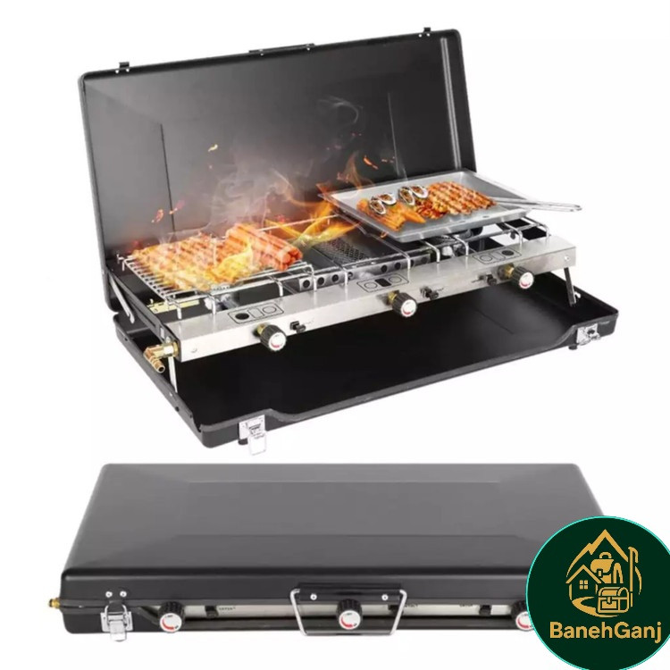 باربیکیو گازی دو شعله چانوداگ مدل FX-5340