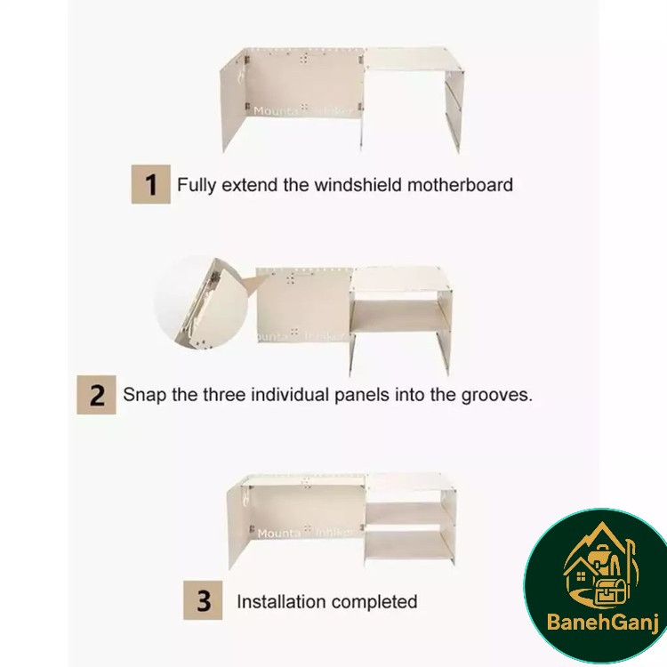 بادگیر دور آتش و اجاق ماونتین هایکر مدل SZK740