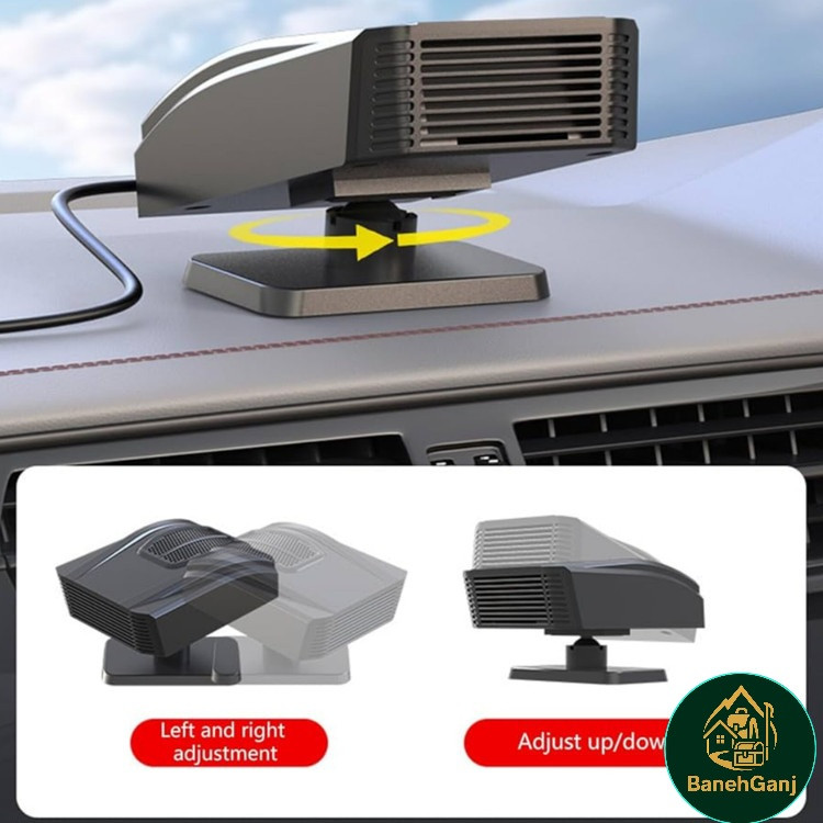 بخاری فندکی ماشین ۱۲ ولت ۱۵۰ وات مدل GB-8006