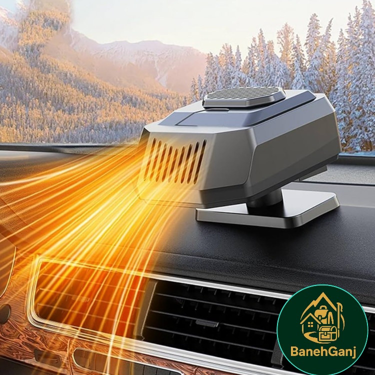 بخاری فندکی خودرو ۱۲ ولت ۲۰۰ وات دوکاره مدل GB-8003