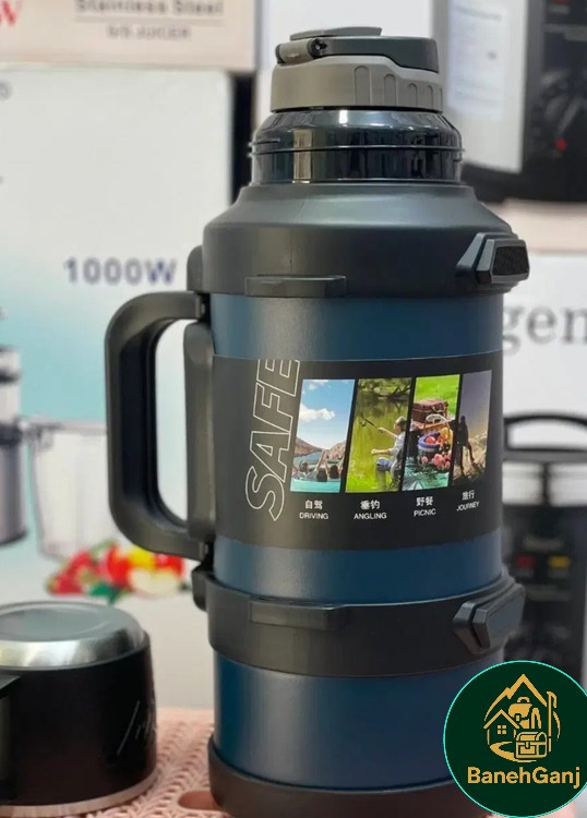 فلاسک وکیوم 2 تا 5 لیتری اورجینال سیف مدل SAFE SUS 316 دوجداره