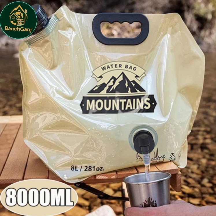 گالن آب تاشوی ۸ لیتری Mountain مدل BL0084