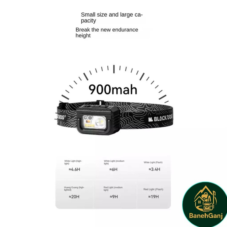 چراغ پیشانی چند منظوره بلک داگ مدل CBD2450ZM010