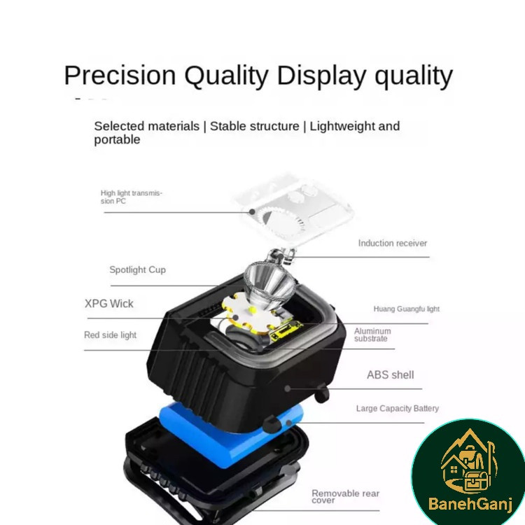 چراغ پیشانی چند منظوره بلک داگ مدل CBD2450ZM010