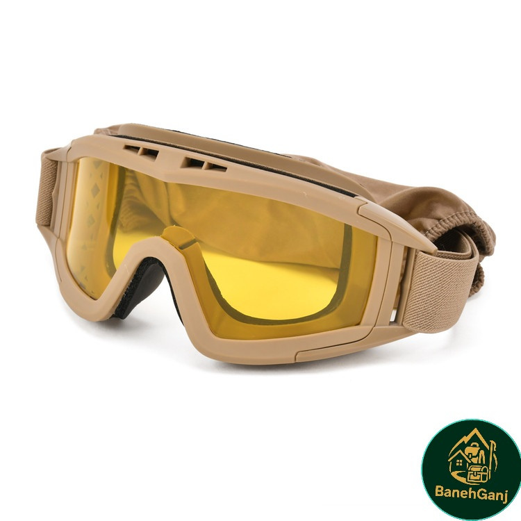 عینک تاکتیکال بالستیک ۳ لنز طوفان