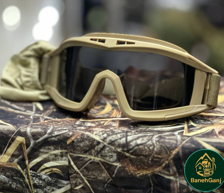 عینک تاکتیکال بالستیک ۳ لنز طوفان