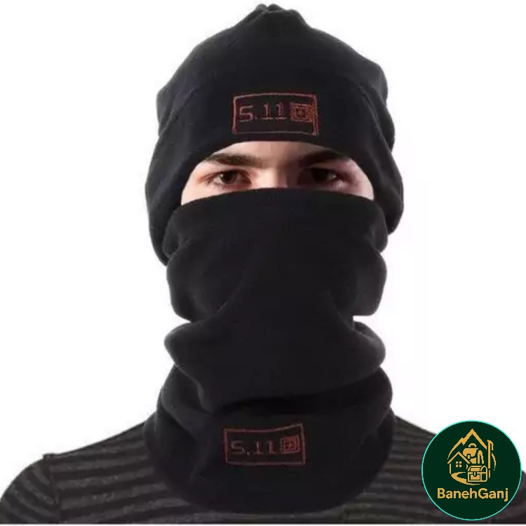 ست کلاه و دستمال گردن پلار زمستانی مدل 5.11