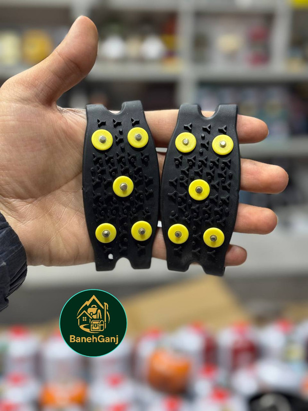 کرامپون و زنجیر کفش ژله ای 5 میخه