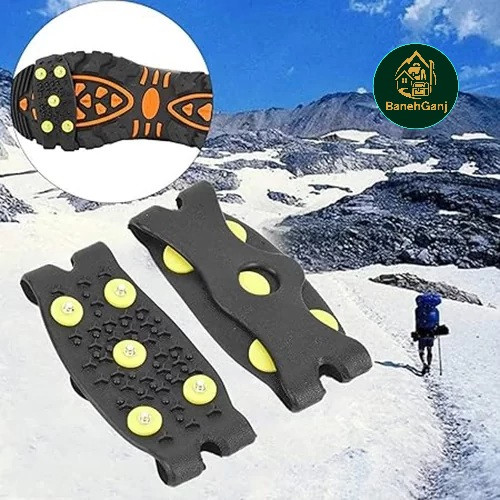 کرامپون و زنجیر کفش ژله ای 5 میخه
