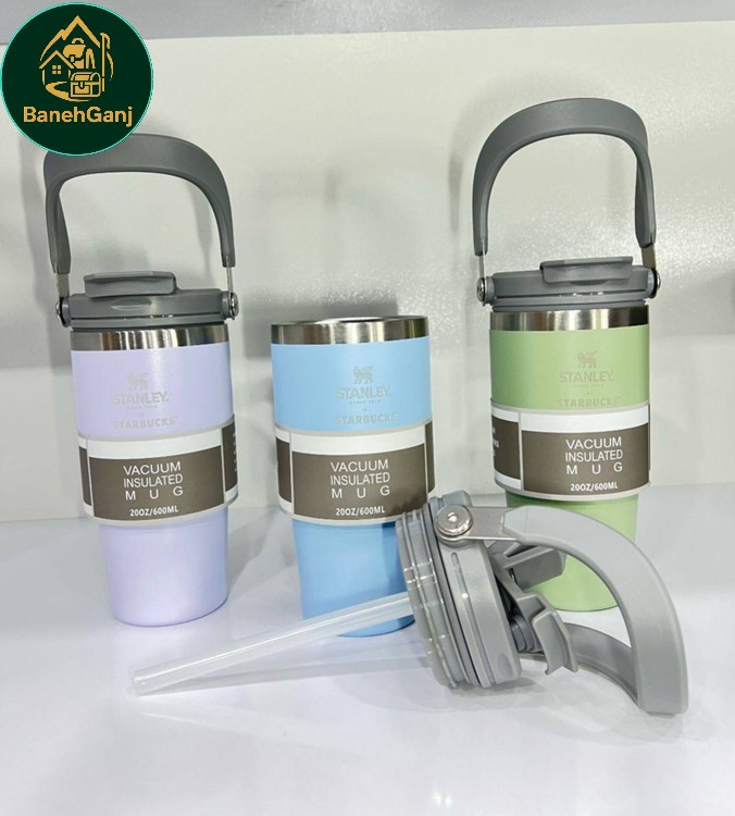 ماگ استنلی دسته دار ۶۰۰ میل Stanley Starbucks کد ۷۷۶۳/۱۰