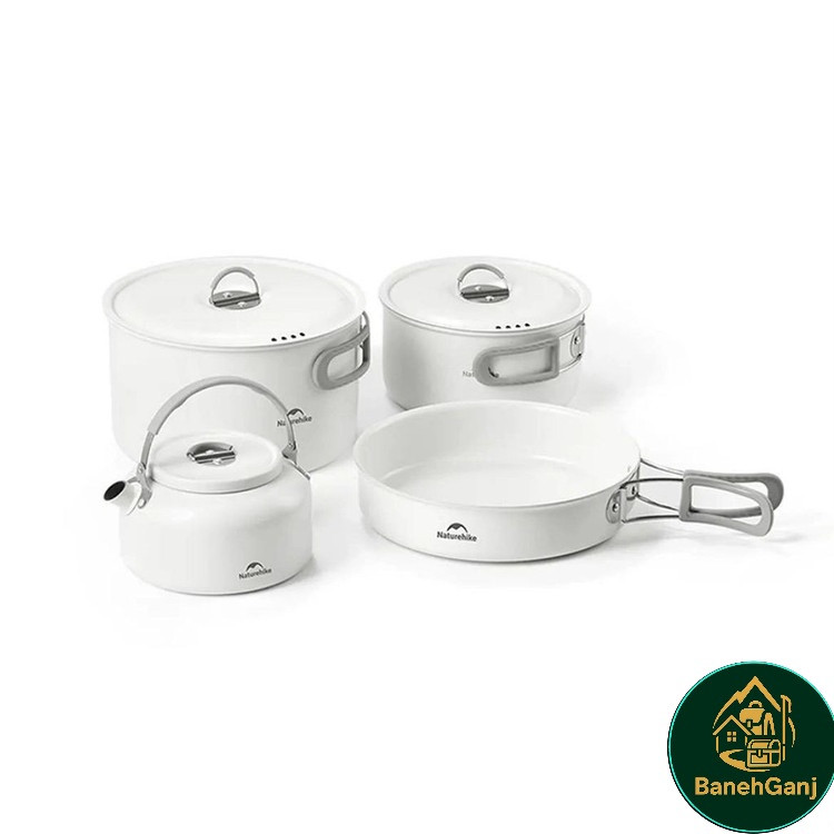 ست قابلمه سفید نیچرهایک مدل CNK2450CF013