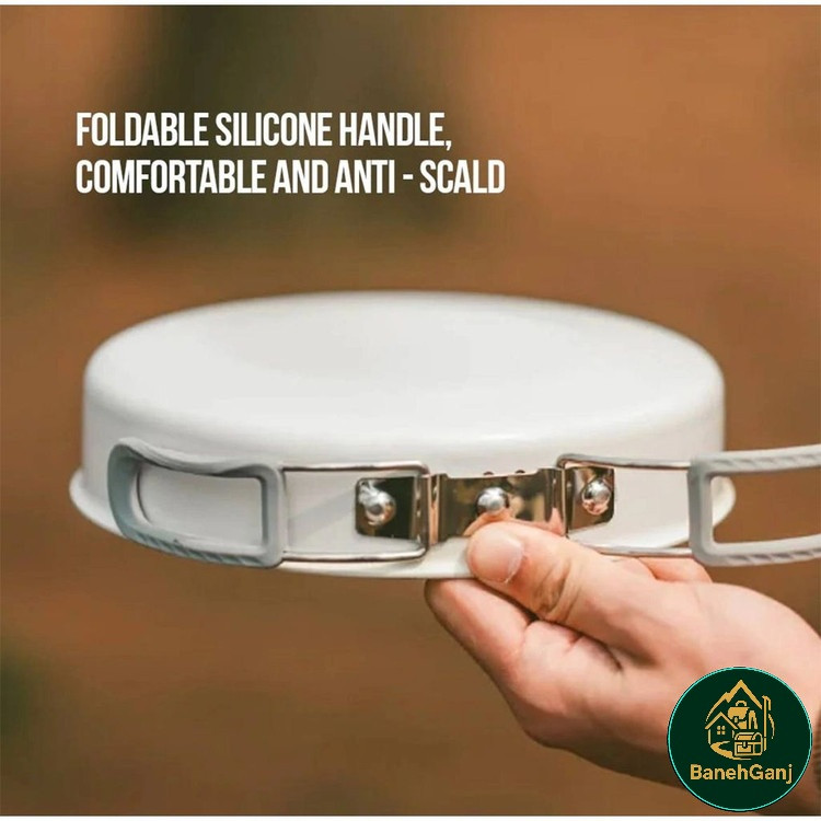 ست قابلمه سفید نیچرهایک مدل CNK2450CF013