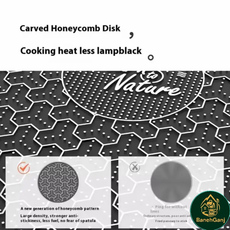 ماهیتابه استیل ضدزنگ (لویان) نیچرهایک مدل CNK2550CF011