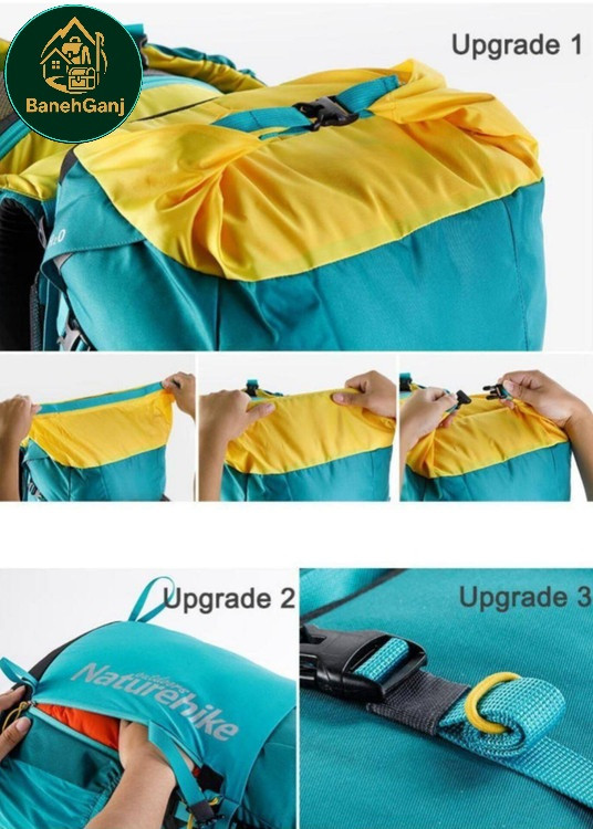 کوله پشتی 5+45 لیتر نیچرهایک مدل NH18Y045-Q