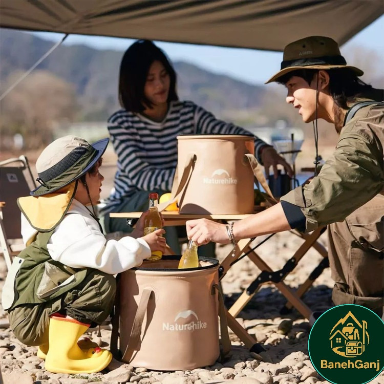 سطل آب کمپینگ نیچرهایک مدل CNK2350CF010