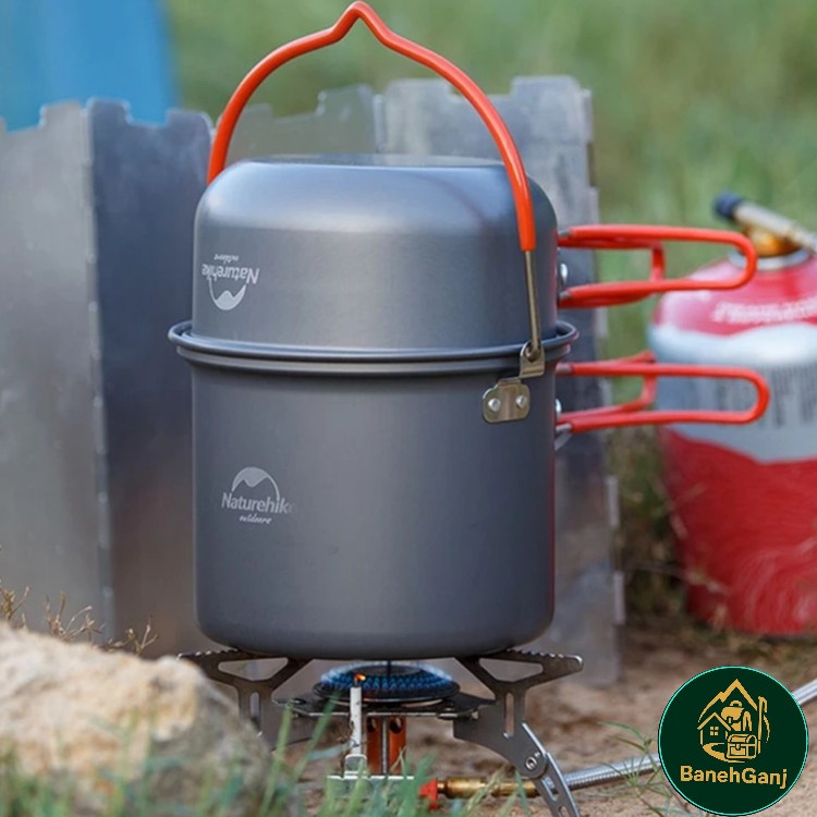 ست ظروف سفری نیچرهایک مدل NH18T018_G