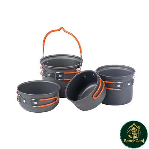 ست ظروف سفری نیچرهایک مدل NH18T018_G