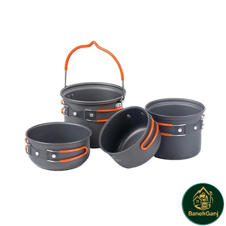 ست ظروف سفری نیچرهایک مدل NH18T018_G