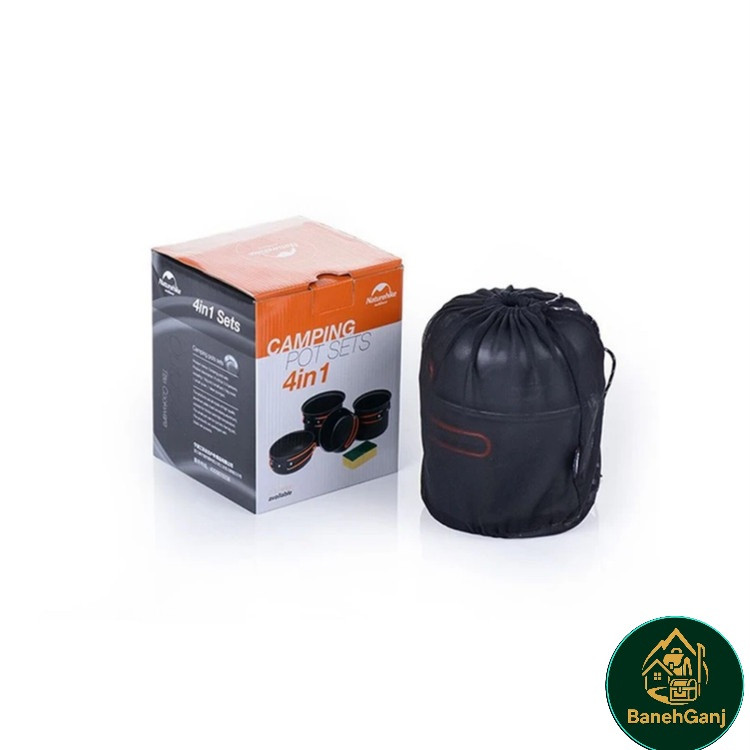 ست ظروف سفری نیچرهایک مدل NH18T018_G