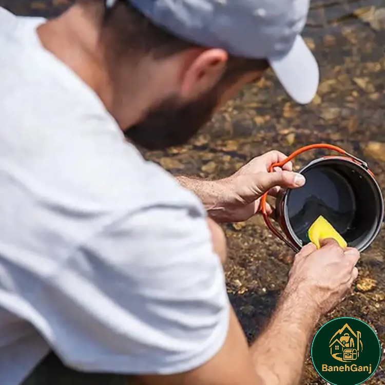 ست ظروف سفری نیچرهایک مدل NH18T018_G