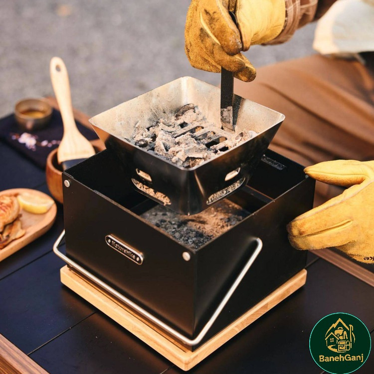 گریل رومیزی ذغالی نیچرهایک مدل CNK2300CF010