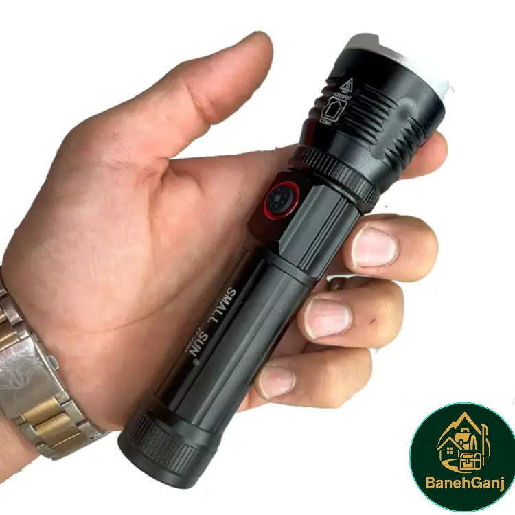 چراغ قوه اسمال سان مدل ZY-2304Small Sun Flashlight Model ZY-2304