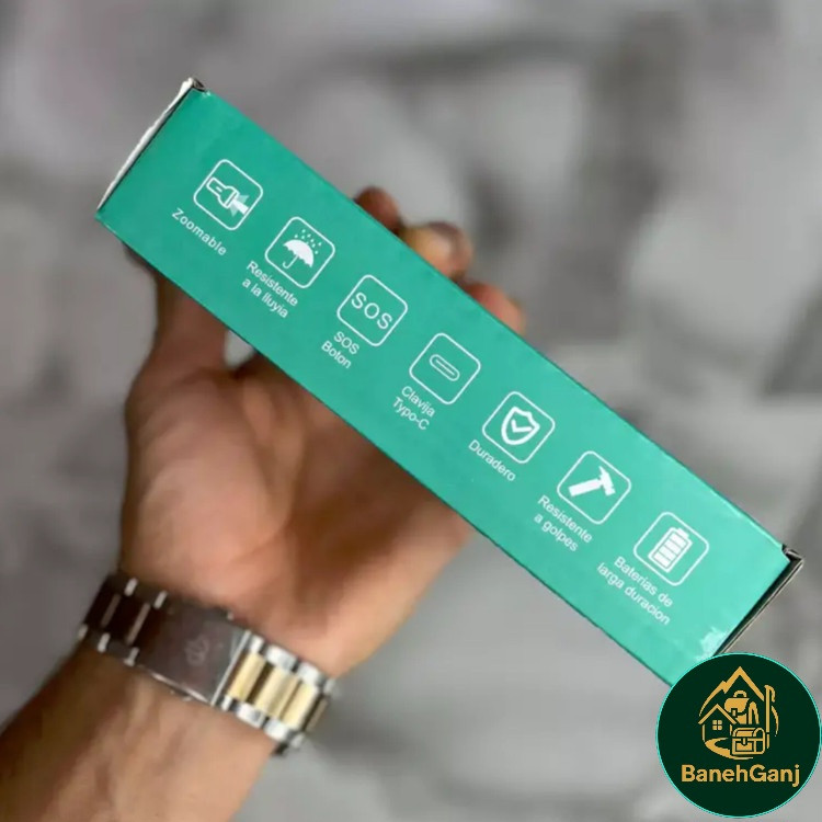 چراغ قوه اسمال سان مدل ZY-2304Small Sun Flashlight Model ZY-2304