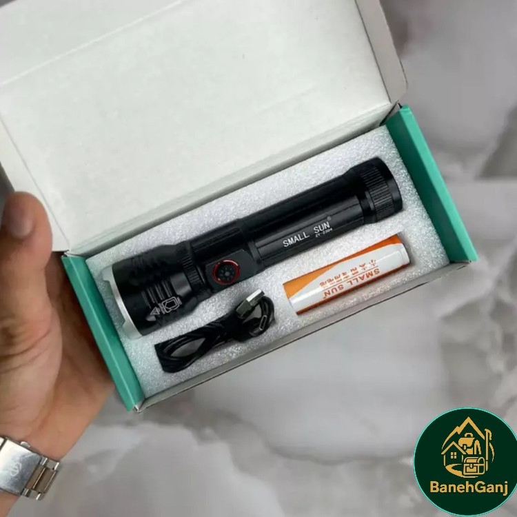چراغ قوه اسمال سان مدل ZY-2304Small Sun Flashlight Model ZY-2304