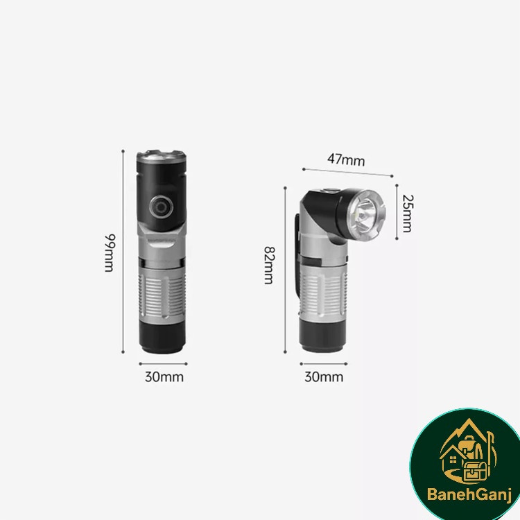 چراغ قوه مینی نیچرهایک مدل CNK2450ZM013 Naturehike Mini Flashlight Model CNK2450ZM013