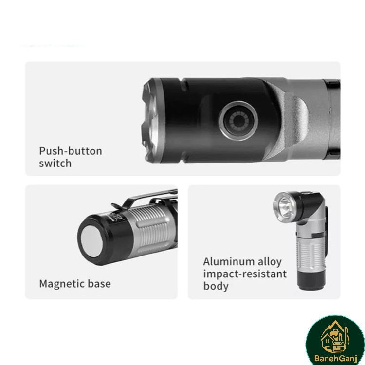 چراغ قوه مینی نیچرهایک مدل CNK2450ZM013 Naturehike Mini Flashlight Model CNK2450ZM013