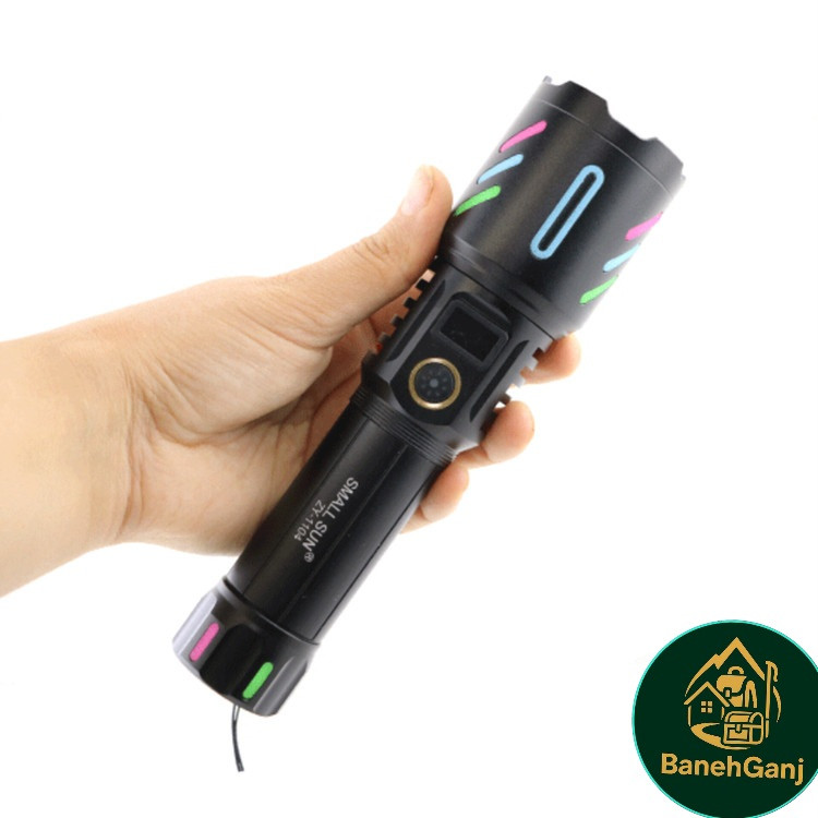 چراغ قوه پلیسی زوم دار اسمال سان ZY-1104