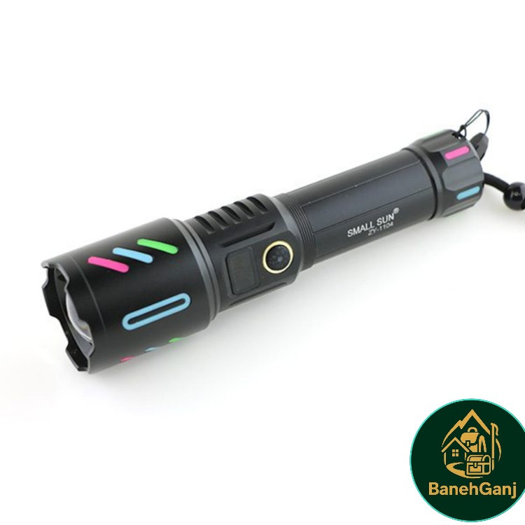 چراغ قوه پلیسی زوم دار اسمال سان ZY-1104