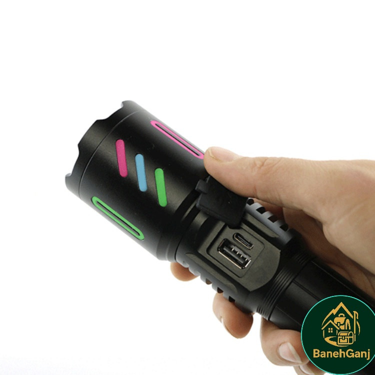 چراغ قوه پلیسی زوم دار اسمال سان ZY-1104