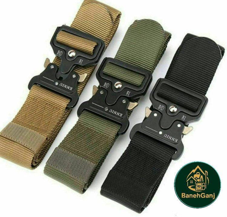 کمربند تاکتیکال سگک خرچنگی