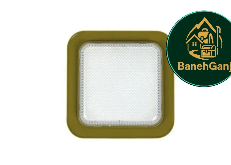 پروژکتور و چراغ کمپینگ شارژی خورشیدی مدل Ls-228 L سبک کم مصرف همه کاره پاوربانک دار