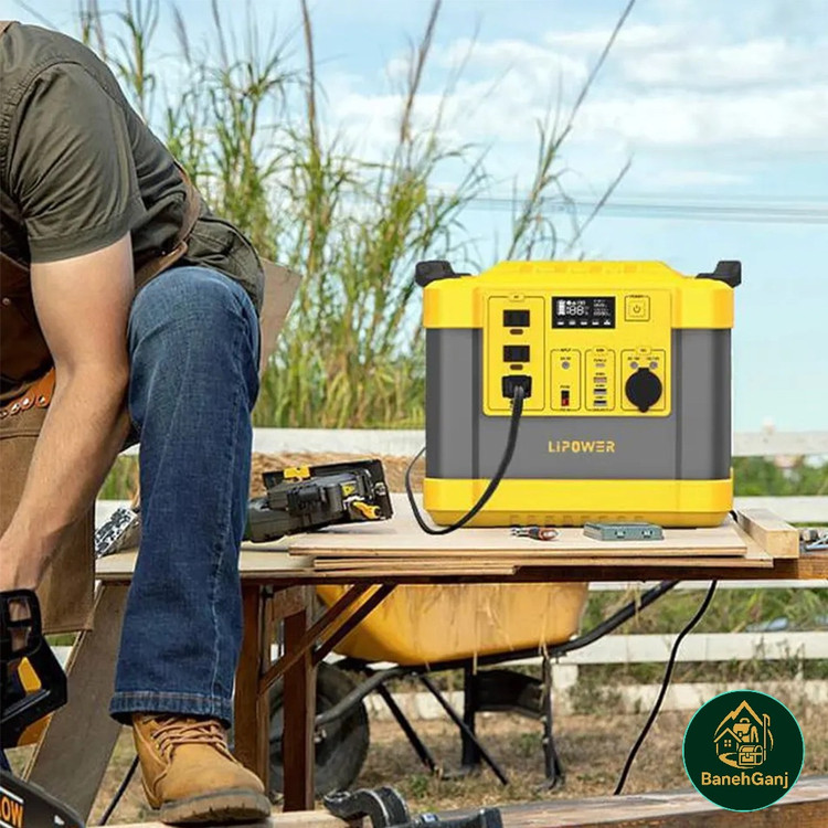پاور استیشن 1000 وات قابل حمل LIPOWER مدل G1000L-S
